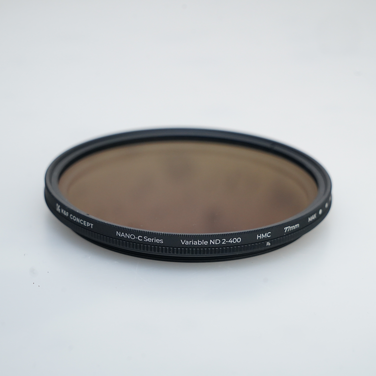Filtro variable Serie C de K&F Concept ND2 a ND400 77mm - USADO 2