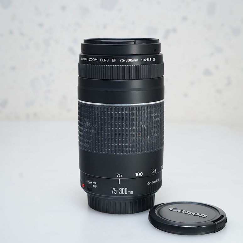 Canon EF 75-300mm f/4-5.6 III - USADO 2