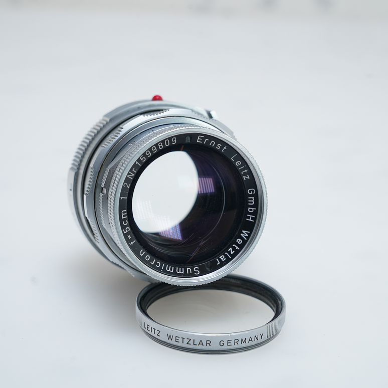 Leica Leitz Wetzlar Summicron 50mm F2 f/2 DR Dual Range con Lentes (Leica M) - USADO 5
