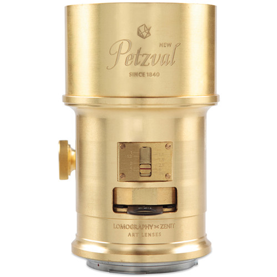 Lomography Petzval 85mm f/2.2 para Nikon F (latón) - USED