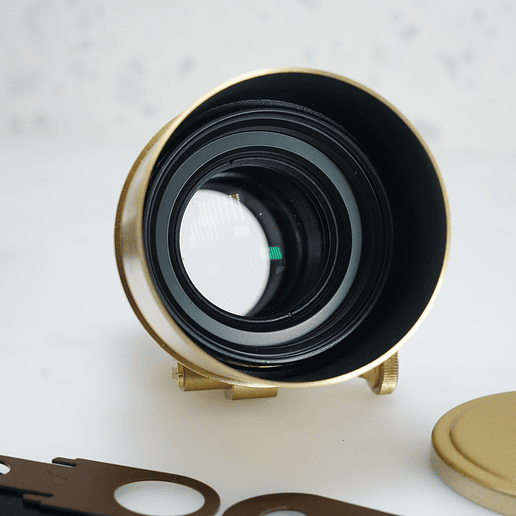 Lomography Petzval 85mm f/2.2 para Nikon F (latón) - USED 4