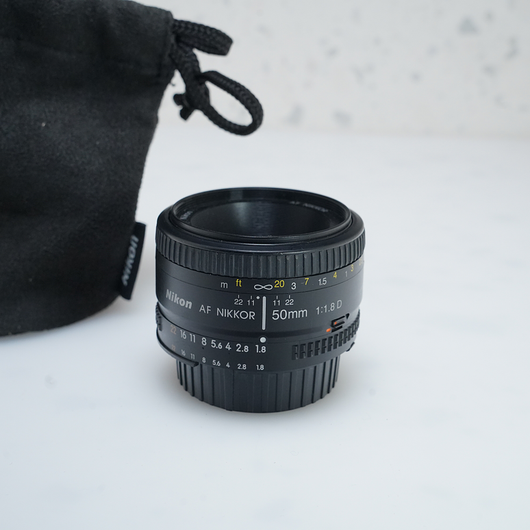 Nikon AF NIKKOR 50mm f/1.8D - USADO 2