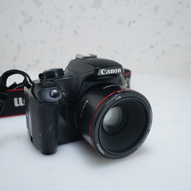 Canon EOS Rebel XS + yongnuo 50 mm 1.8  5