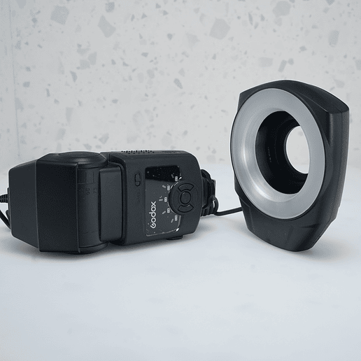Ring Flash Macro Godox ML150 - USADO  2