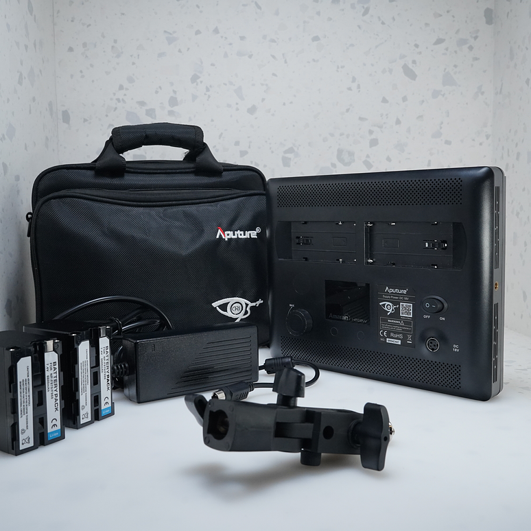 Aputure Amaran AL-528W Luz diurna LED + Cabezal - USADO 3