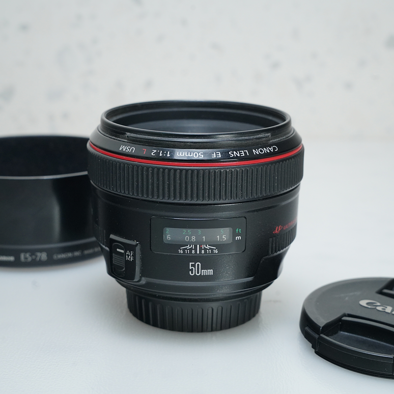 Canon EF 50mm f/1.2L USM - USADO 2