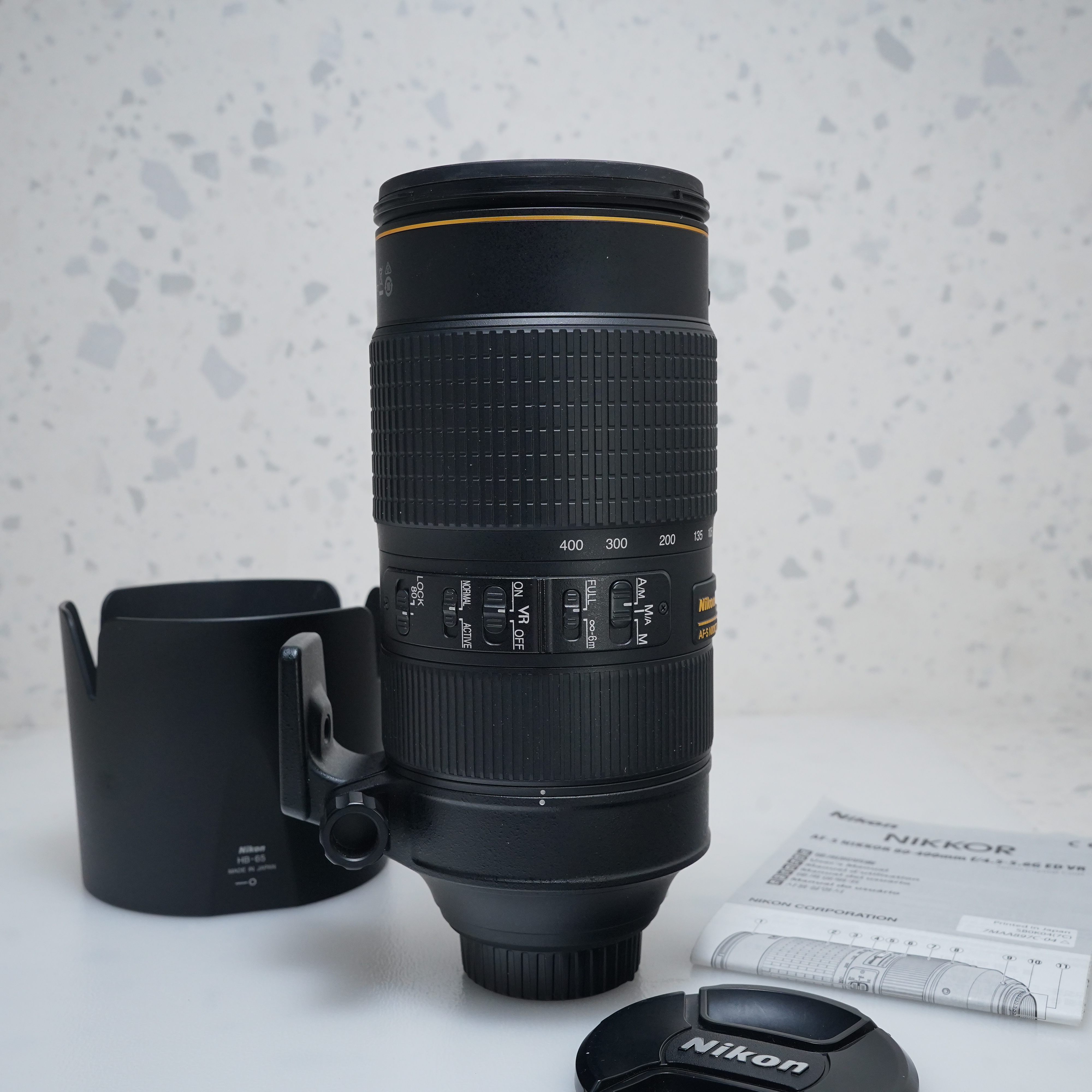 Nikon AF-S NIKKOR 80-400mm f/4.5-5.6G ED VR - USADO