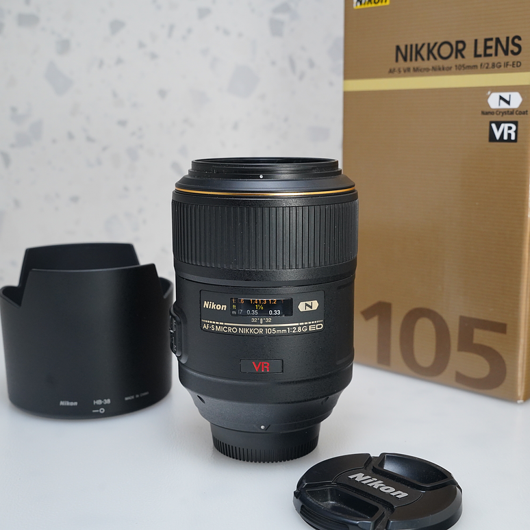 Nikon AF-S VR Micro-NIKKOR 105mm f/2.8G IF-ED - USADO 2