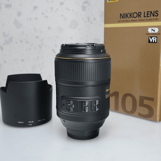 Nikon AF-S VR Micro-NIKKOR 105mm f/2.8G IF-ED - USADO 4