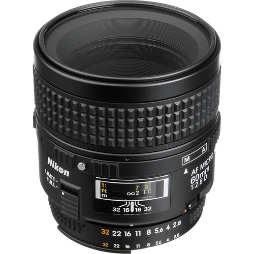 Nikon ニコン AF MICRO Nikkor 60mm 1:2.8 Nikon AF Micro-NIKKOR 60mm f/2.8D - USADO