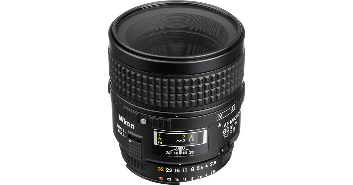 Nikon AF Micro-NIKKOR 60mm f/2.8D - USADO