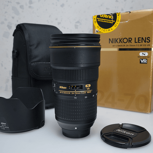 Nikon AF-S NIKKOR 24-70mm f/2.8E ED VR - USADO 2