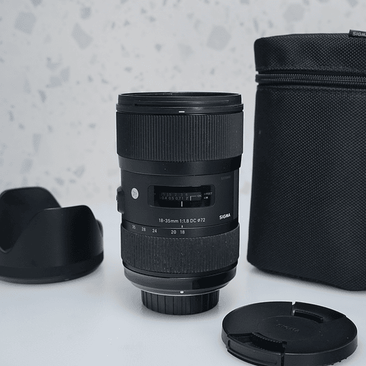 Sigma 18-35mm f/1.8 DC HSM Art para Nikon F - USADO 2