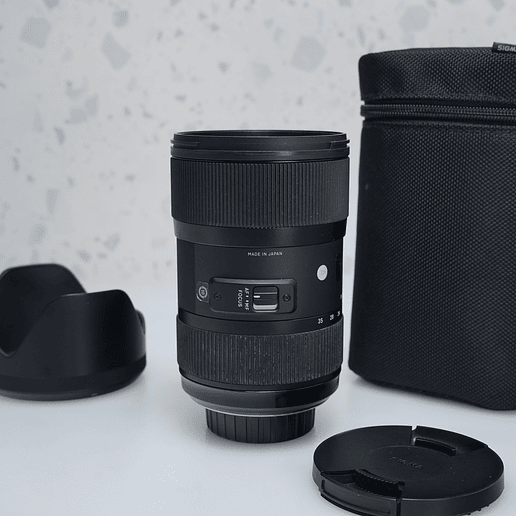 Sigma 18-35mm f/1.8 DC HSM Art para Nikon F - USADO 3