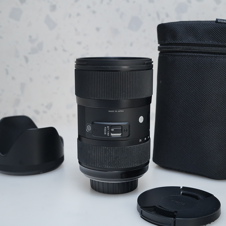 Sigma 18-35mm f/1.8 DC HSM Art para Nikon F - USADO 3