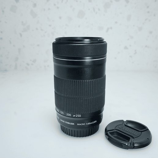 Canon EF-S 55-250mm f/4-5.6 IS STM - USADO 3