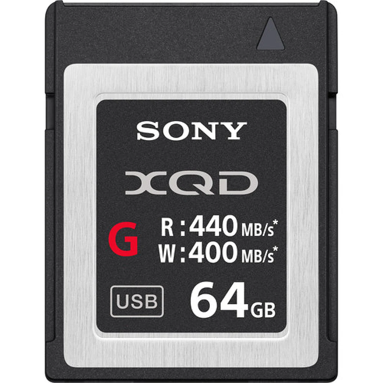 Sony XQD SDXC II + Memoria XQD Sony 64gb 2