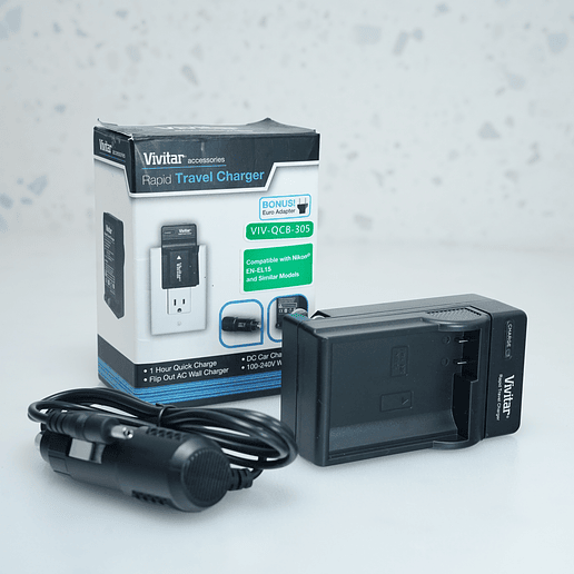 Cargador Vivitar VIV-QCB-305 - USADO 2