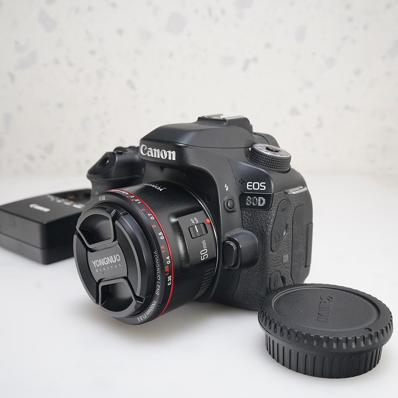 Canon EOS 80D + Yongnuo 50mm - USADO 3