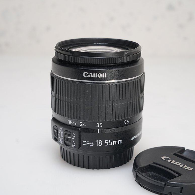 Canon EF-S 18-55mm f/3.5-5.6 IS STM - USADO 2