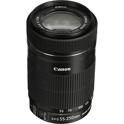 Canon EF-S 55-250mm f/4-5.6 IS STM - USADO