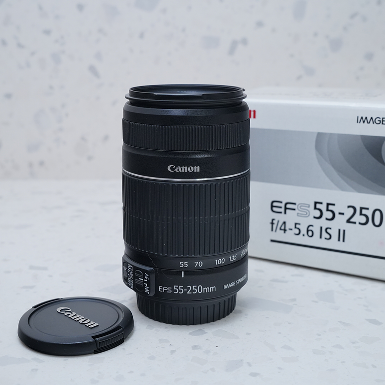 Canon EF-S 55-250mm f/4-5.6 IS STM - USADO 2