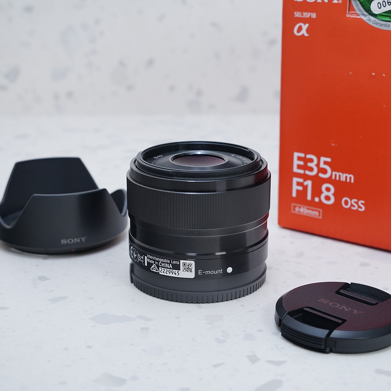 Sony E 35mm f/1.8 OSS - USADO 4