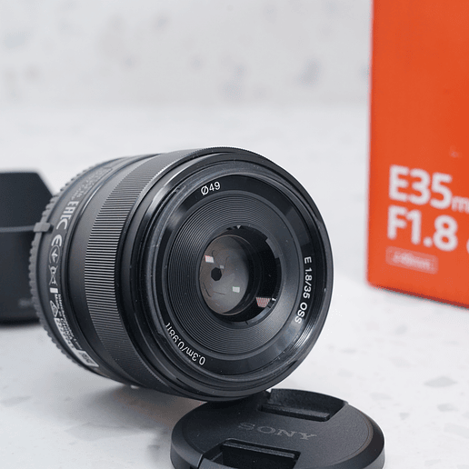 Sony E 35mm f/1.8 OSS - USADO 5