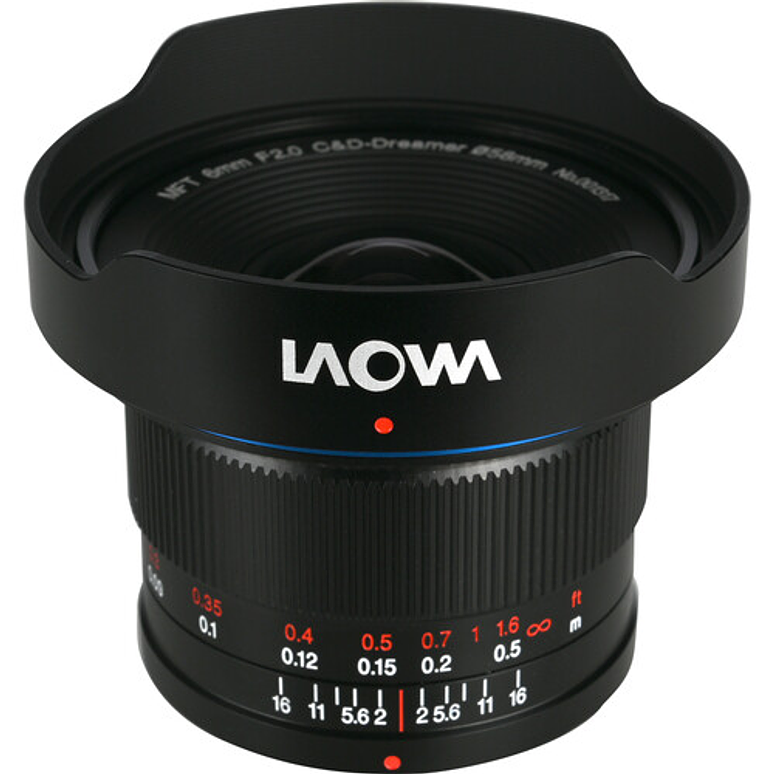 Venus Optics Laowa 6mm f/2 Zero-D M43 - USADO 1