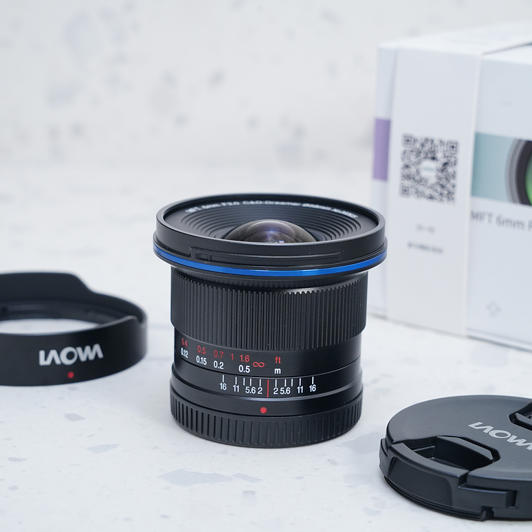 Venus Optics Laowa 6mm f/2 Zero-D M43 - USADO 2
