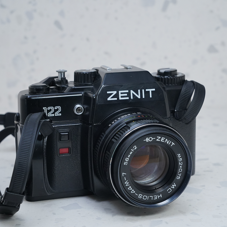 Zenit 122 + 58mm f2 y Flash Vivitar - Usado 7