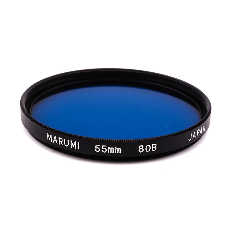 Filtro Marumi 80B 55mm - USADO 1