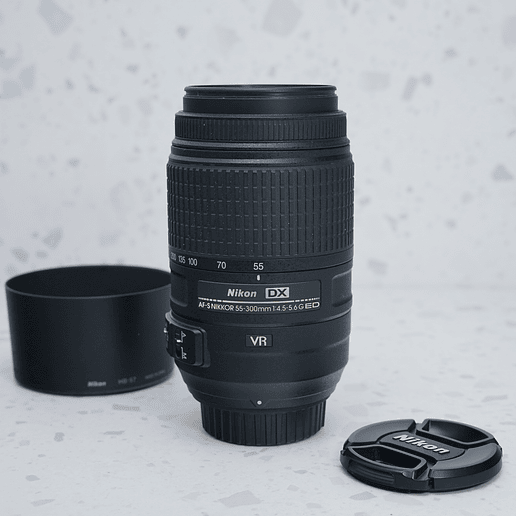 Nikon AF-S DX 55-300mm f/4.5-5.6G ED VR - USADO 2