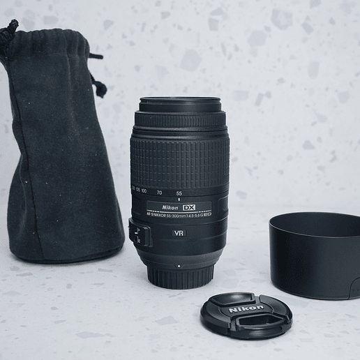 Nikon AF-S DX 55-300mm f/4.5-5.6G ED VR - USADO 6