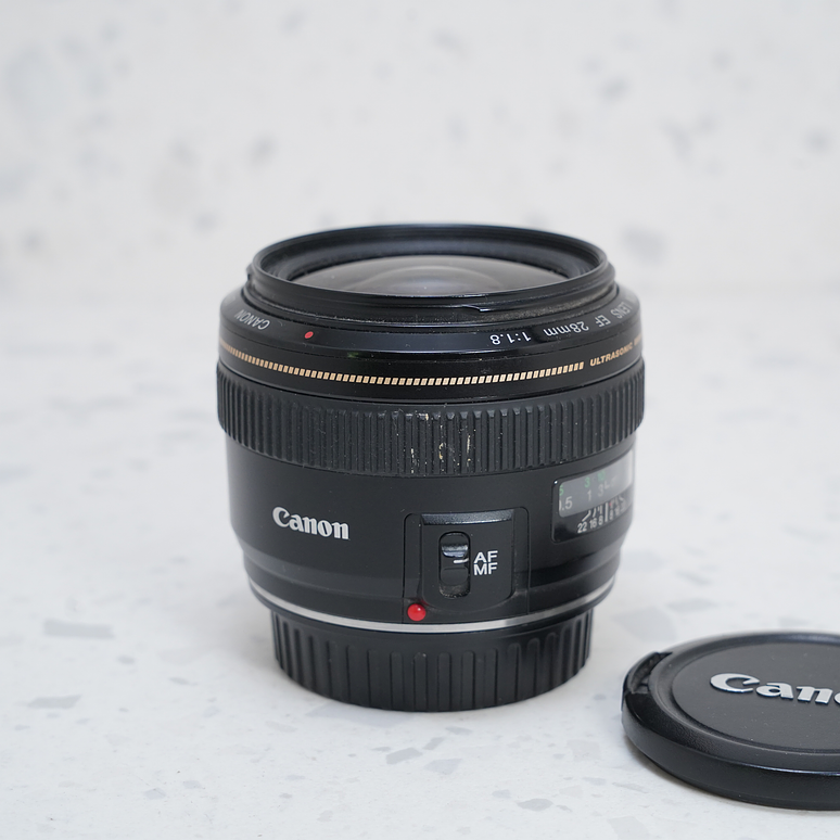 Canon EF 28mm f/1.8 USM - USADO 3