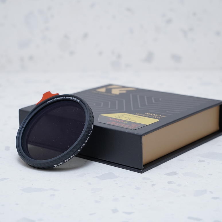 Filtro 55mm 2 En 1 Variable - Black Mist 1/4 + Nd2-400 K&f - USADO 2