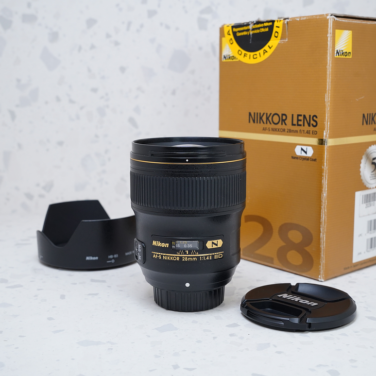 Nikon AF-S NIKKOR 28mm f/1.4E ED - USADO 2