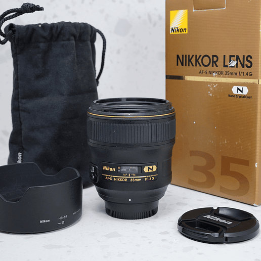 Nikon AF-S NIKKOR 35mm f/1.4G - USADO 2