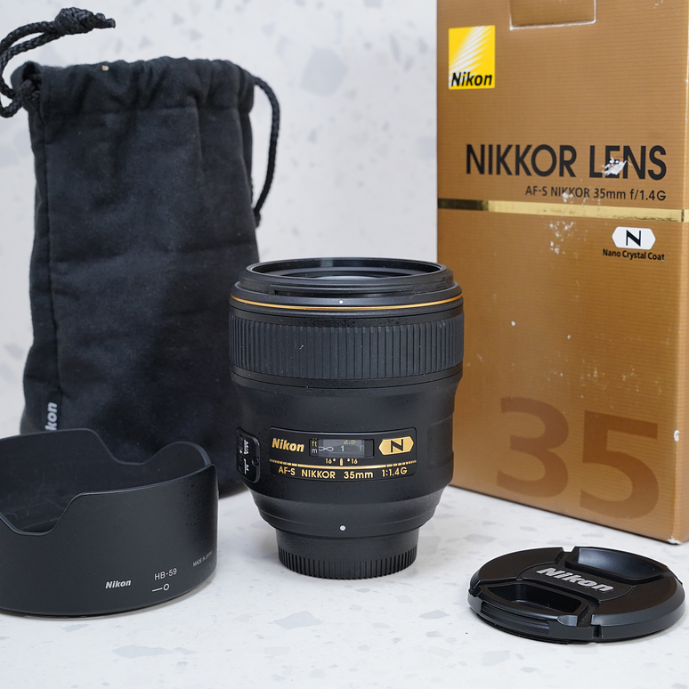Nikon AF-S NIKKOR 35mm f/1.4G - USADO 2