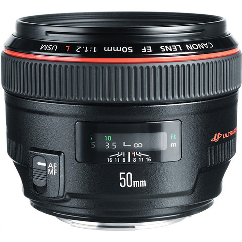 Canon EF 50mm f/1.2L USM - USADO 1