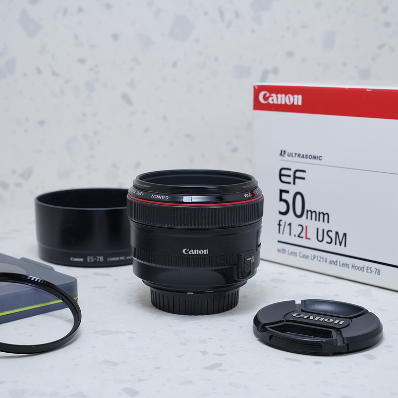 Canon EF 50mm f/1.2L USM - USADO 3