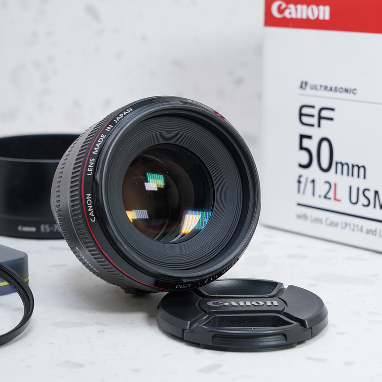 Canon EF 50mm f/1.2L USM - USADO 4