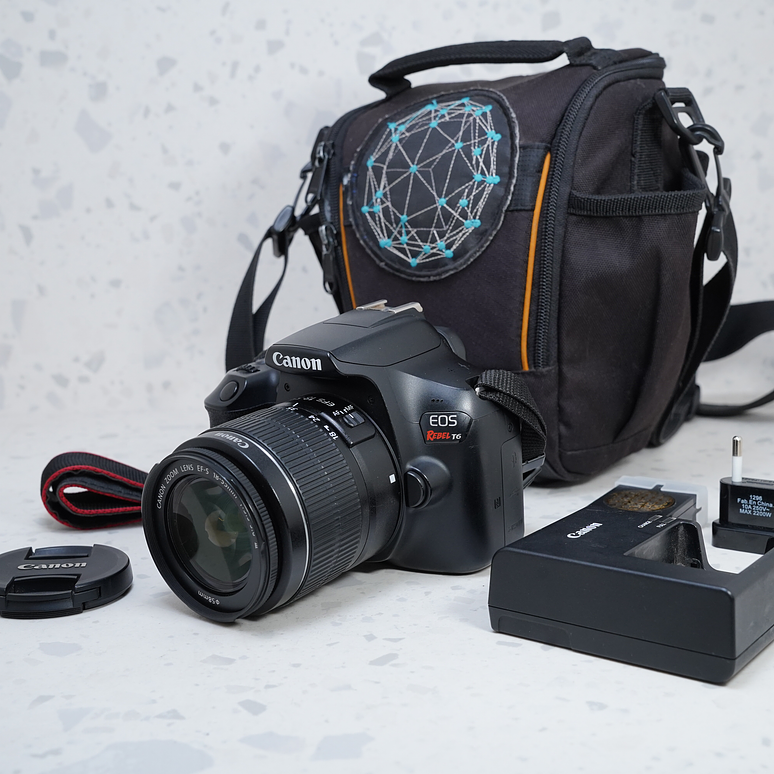 Canon T6 + 18-55mm - USADO 2