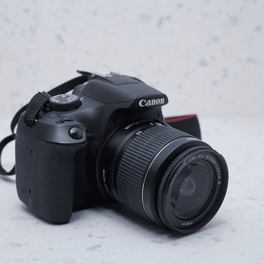 Canon EOS Rebel T7 + 18-55 mm - USADO 4