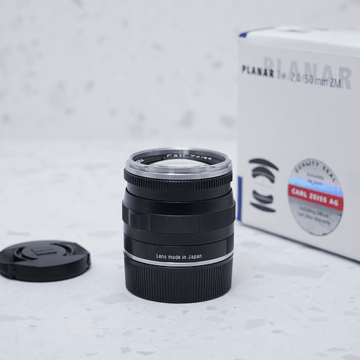 ZEISS Planar T* 50mm f/2 ZM (Negro) - USADO 3