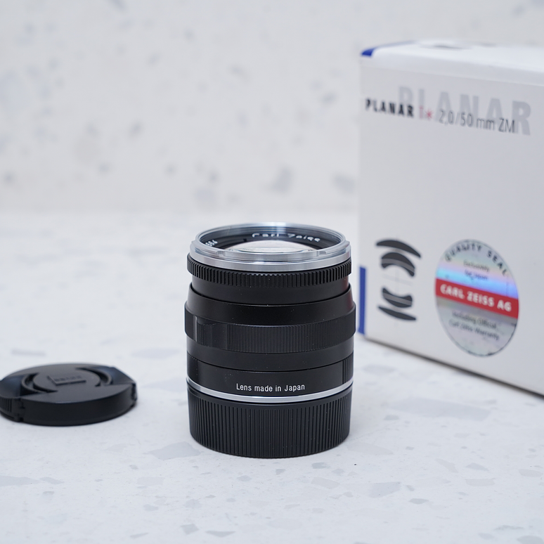 ZEISS Planar T* 50mm f/2 ZM (Negro) - USADO 3