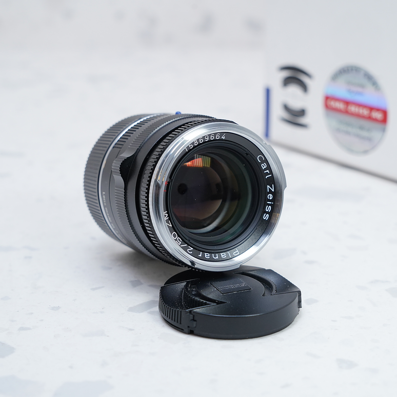 ZEISS Planar T* 50mm f/2 ZM (Negro) - USADO 4