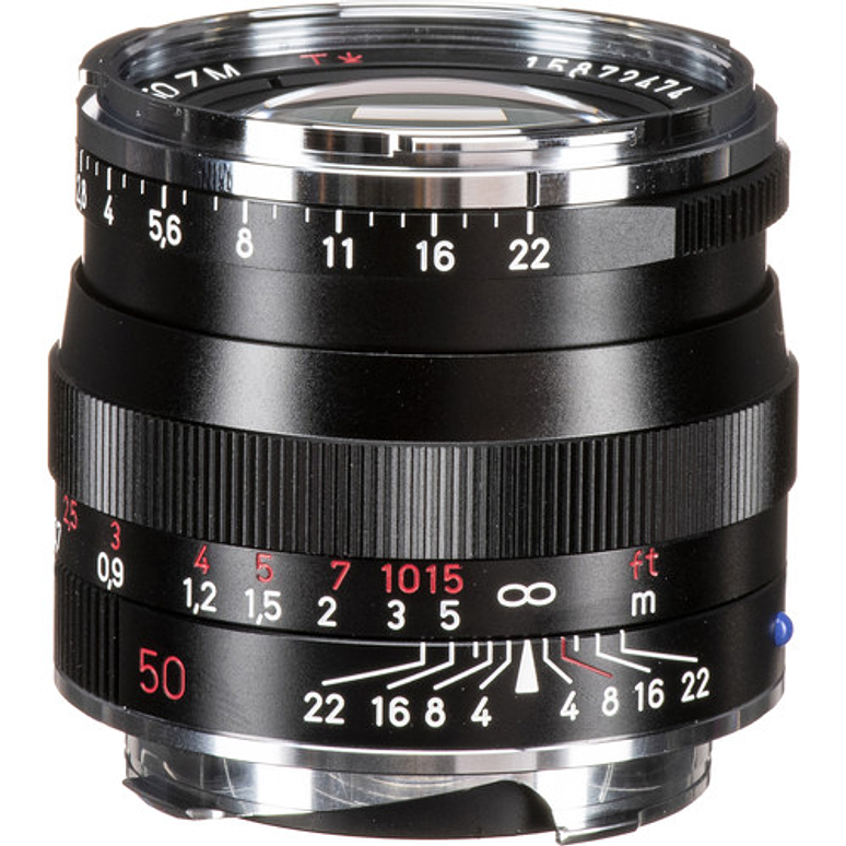 ZEISS Planar T* 50mm f/2 ZM (Negro) - USADO 1