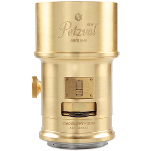 Lomography Petzval 85mm f/2.2 para Nikon F (Latón) - USADO