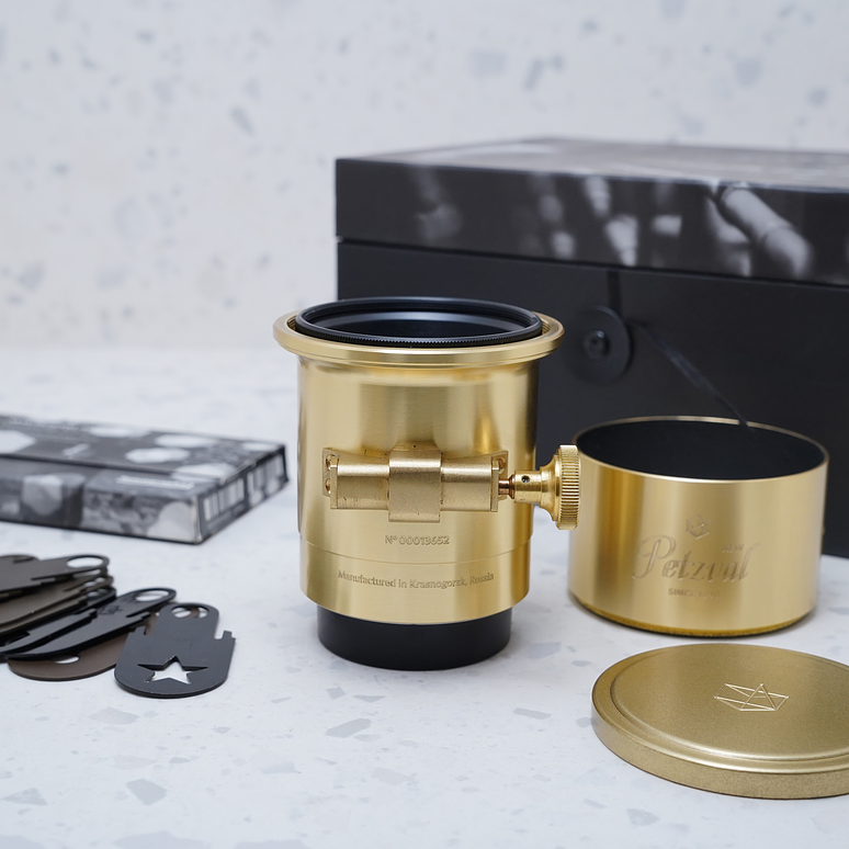 Lomography Petzval 85mm f/2.2 para Nikon F (Latón) - USADO 3